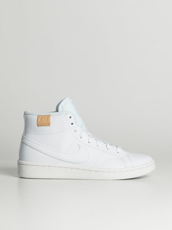 NIKE WOMENS NIKE COURT ROYALE 2 MID SNEAKER - WHITE - Blackwell Supply Co.