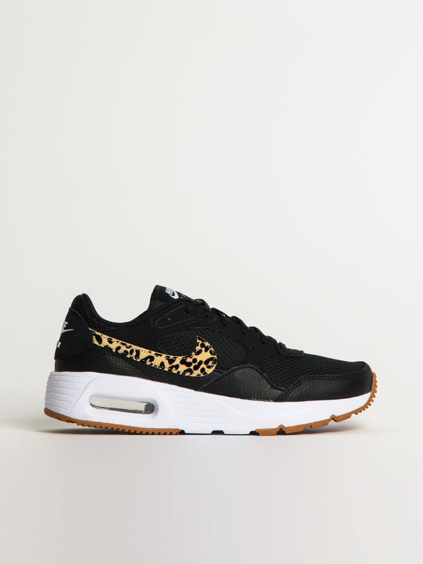 NIKE WOMENS NIKE AIR MAX SC SNEAKERS - BLACK/WHITE/LEOPARD - Blackwell Supply Co.