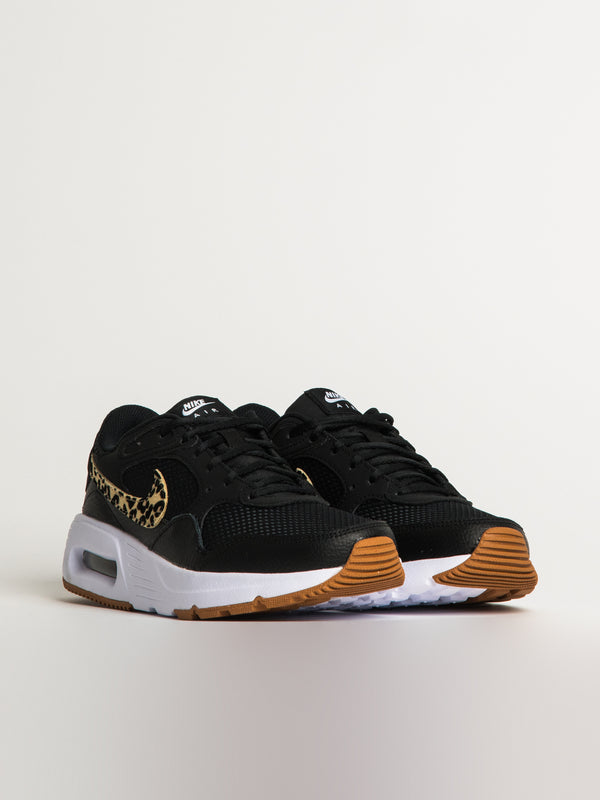 NIKE WOMENS NIKE AIR MAX SC SNEAKERS - BLACK/WHITE/LEOPARD - Blackwell Supply Co.